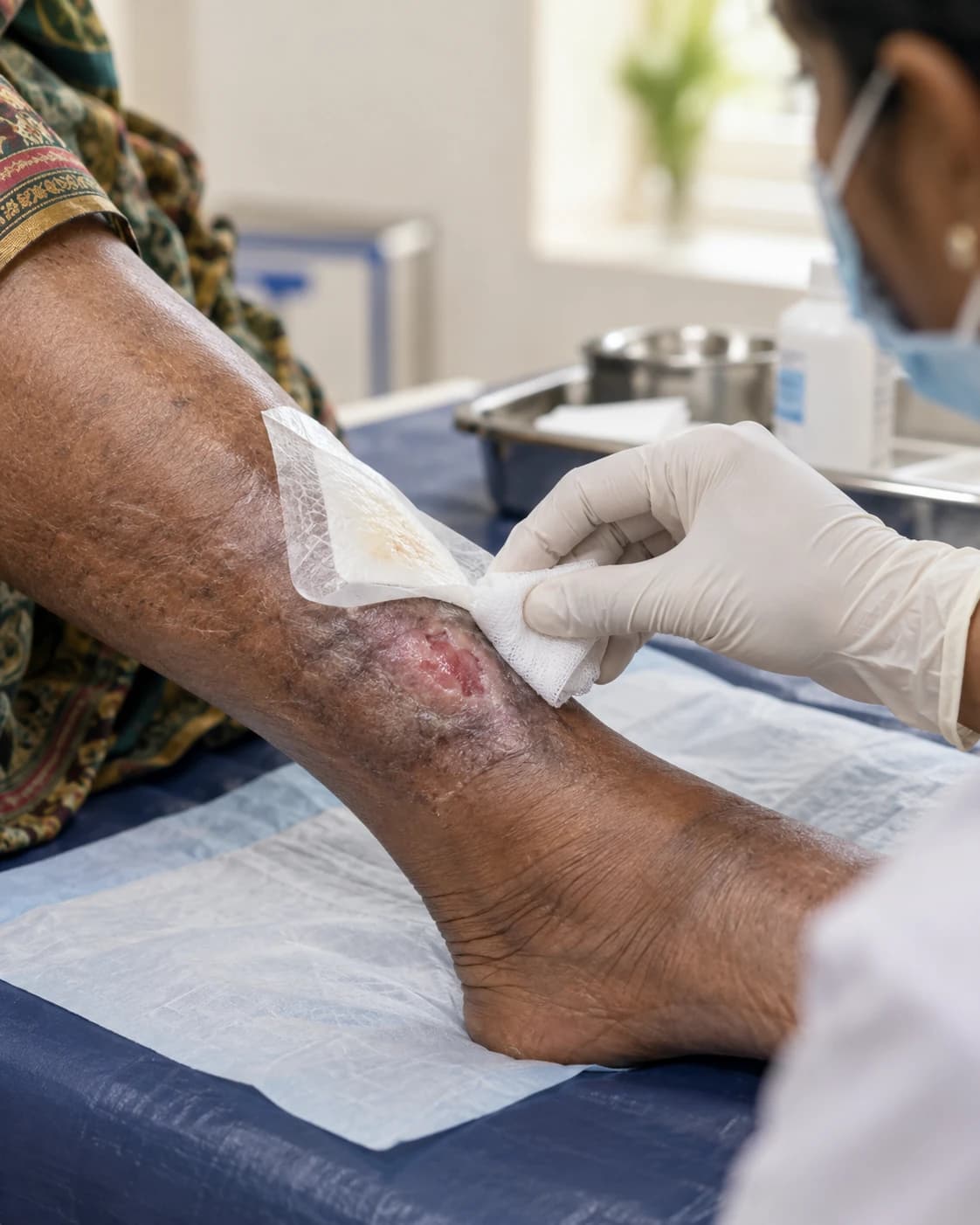 Chronic Wound supporting clinical detail at Merina Medical Centre
