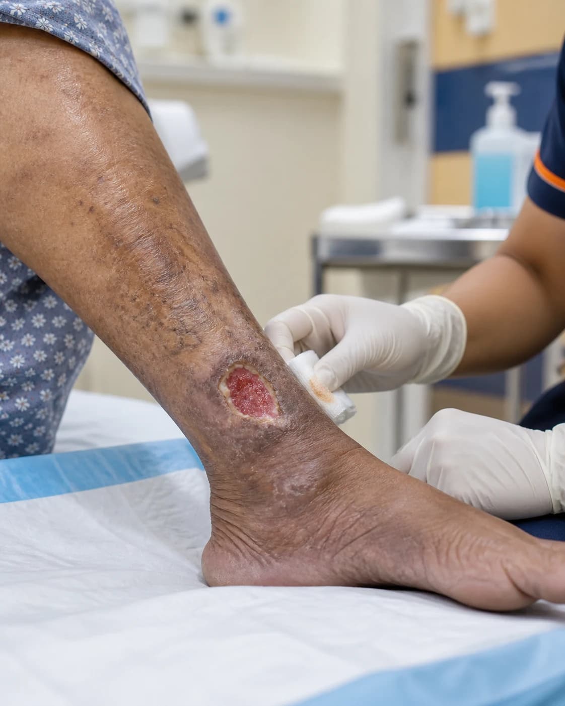 Venous Leg Ulcer supporting clinical detail at Merina Medical Centre