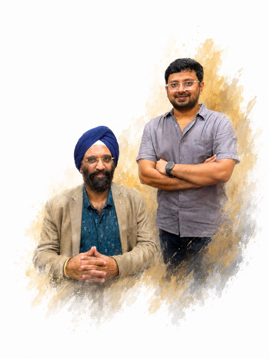 Dr A.P.S. Suri and Dr Nirupan