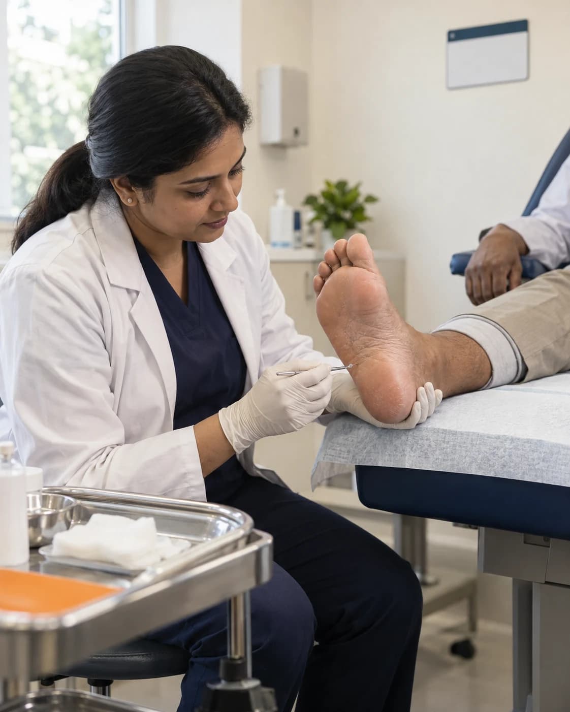 Diabetic Foot Care supporting clinical detail at Merina Medical Centre
