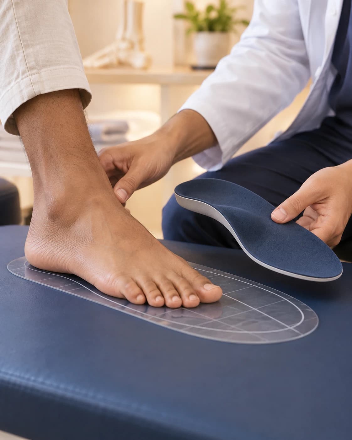 Flat Foot & Orthotic Care supporting clinical detail at Merina Medical Centre