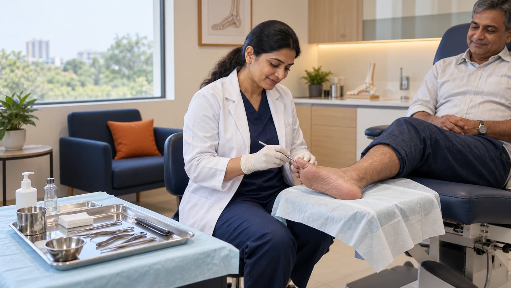Nail Care & Nail Surgery care at Merina Medical Centre