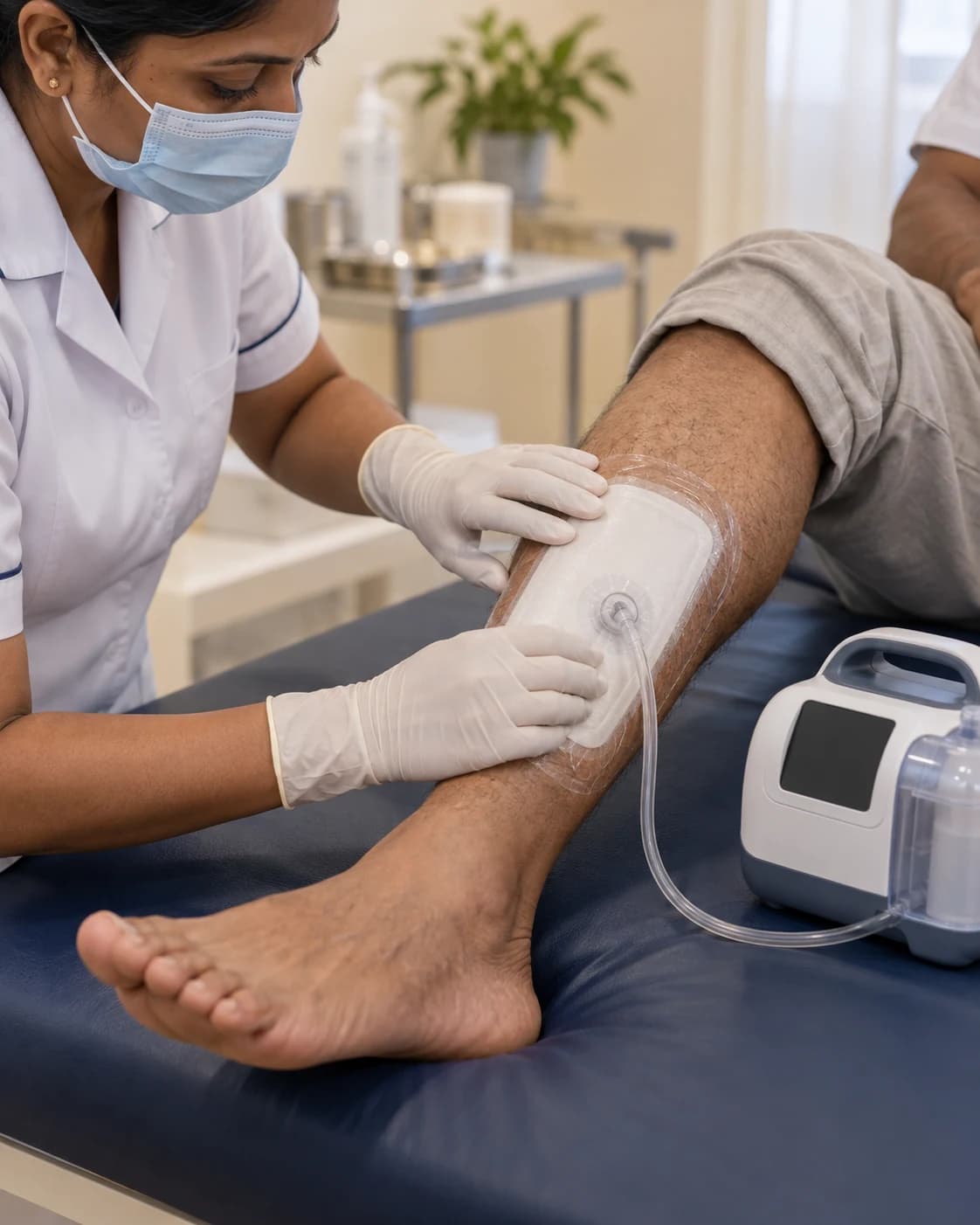 Negative Pressure Wound Therapy supporting clinical detail at Merina Medical Centre