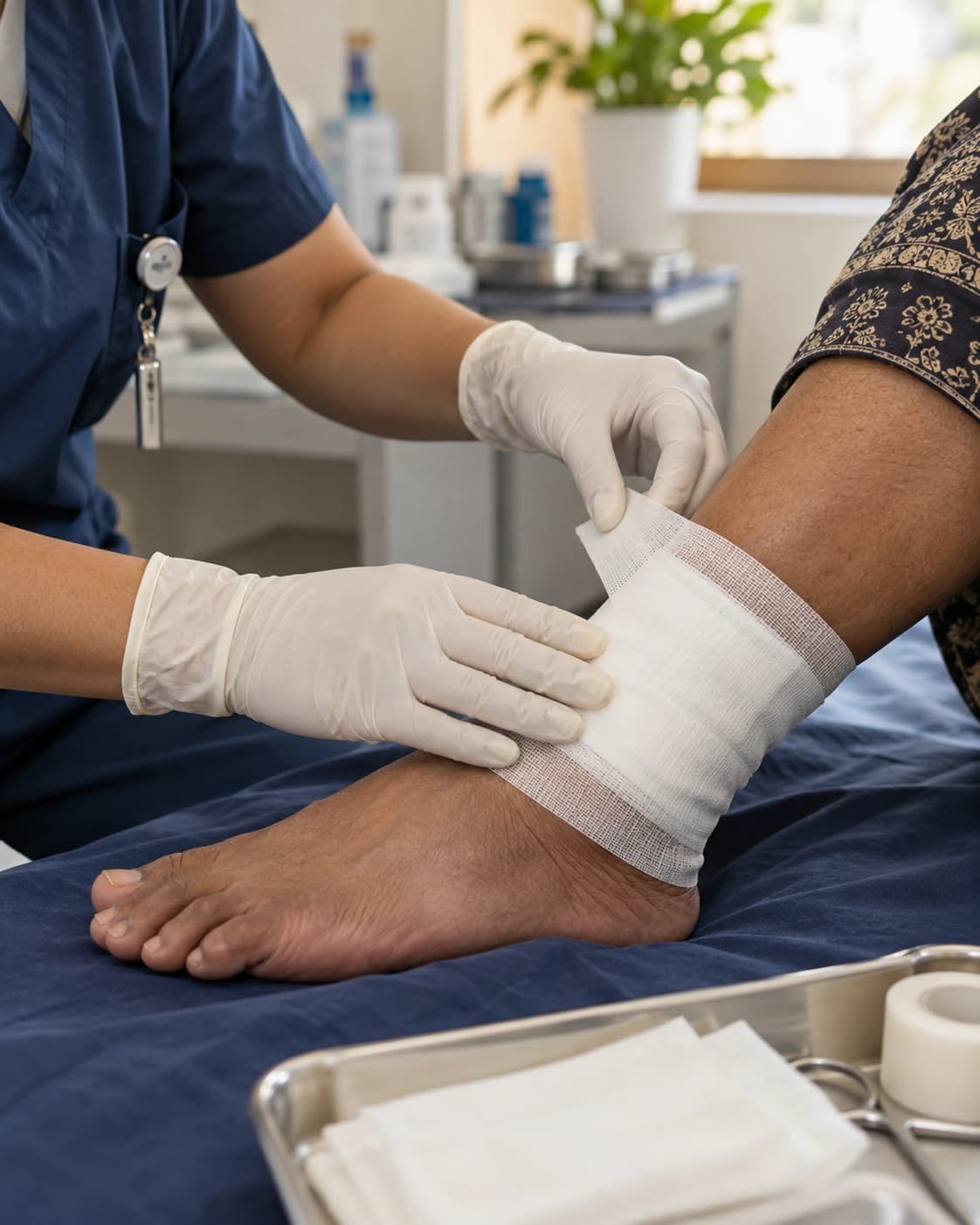 Outpatient Wound Care supporting clinical detail at Merina Medical Centre