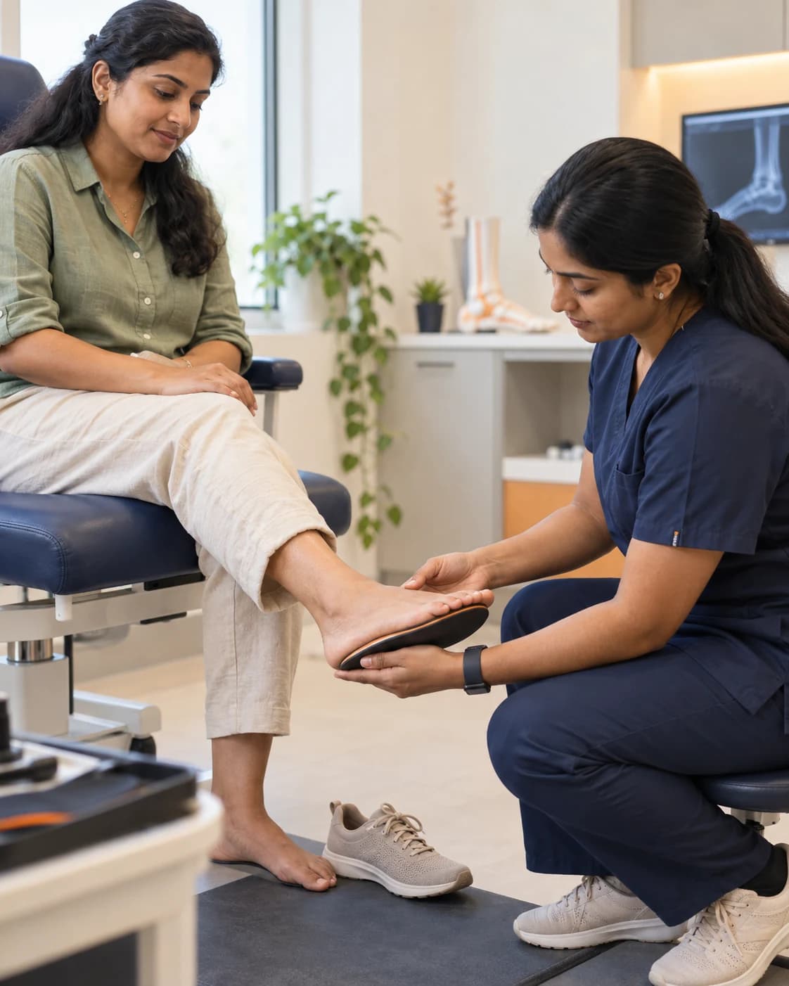 Podiatry supporting clinical detail at Merina Medical Centre